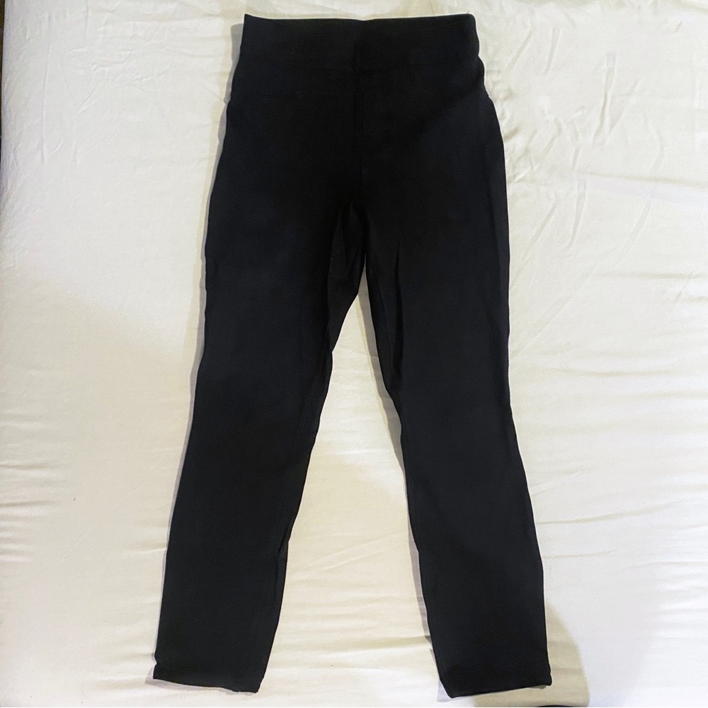 Spanx black pull on pants